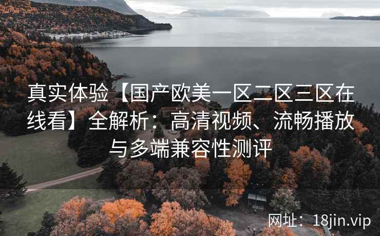 真实体验【国产欧美一区二区三区在线看】全解析：高清视频、流畅播放与多端兼容性测评