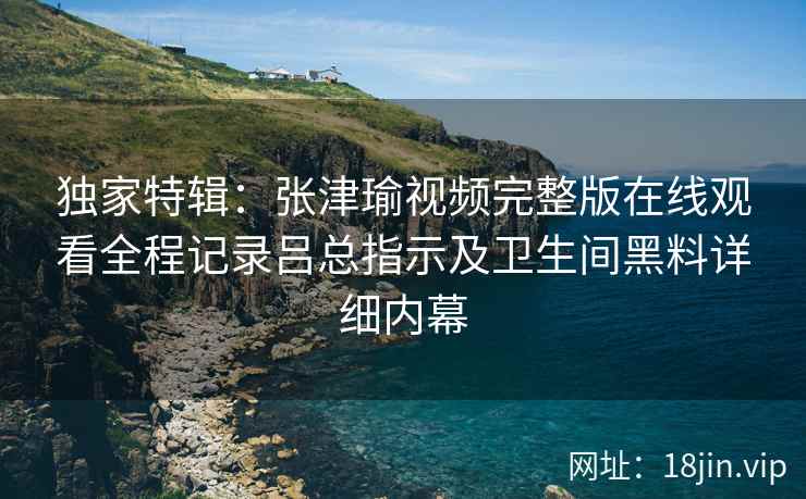 独家特辑：张津瑜视频完整版在线观看全程记录吕总指示及卫生间黑料详细内幕