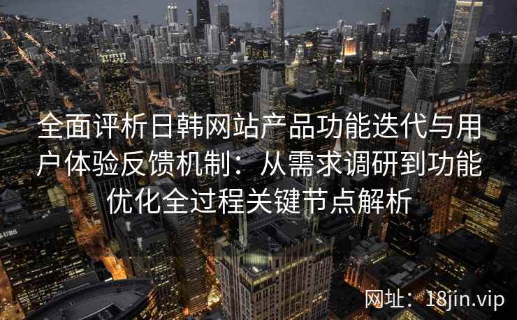 全面评析日韩网站产品功能迭代与用户体验反馈机制：从需求调研到功能优化全过程关键节点解析